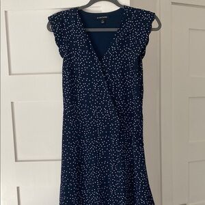 41 Hawthorn Navy Polka Dot Dress